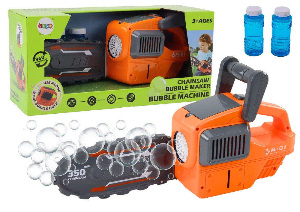 E-shop Stroj na mydlové bubliny Orange Chain Saw