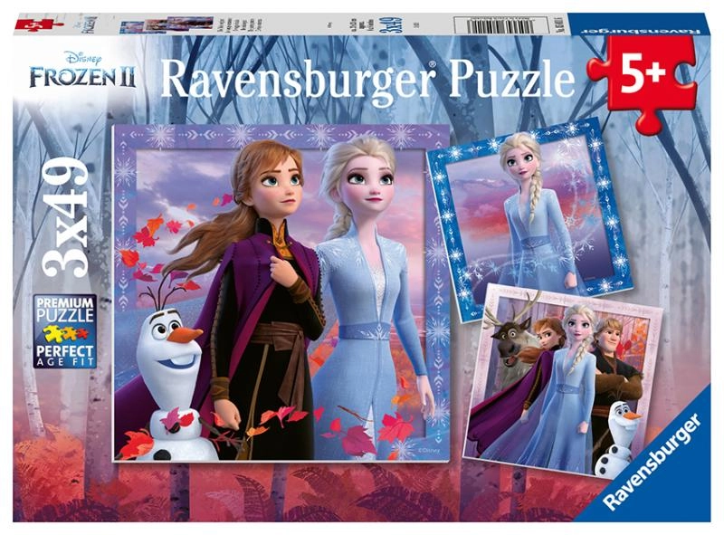 E-shop Ravensburger 050116 Disney Ledové království 2 3 x 49 dielov