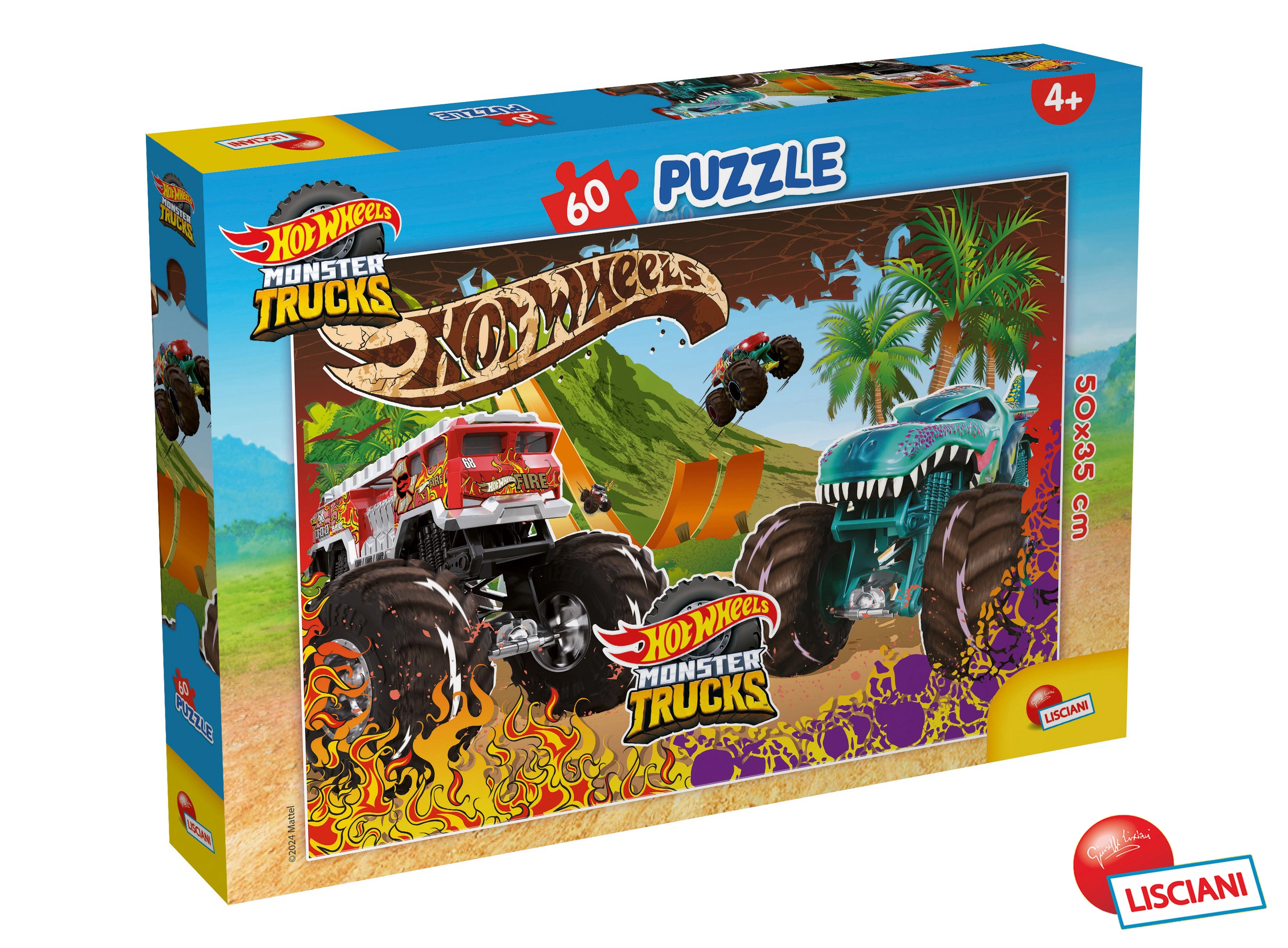Lisciani HOT WHEELS 60 dielov