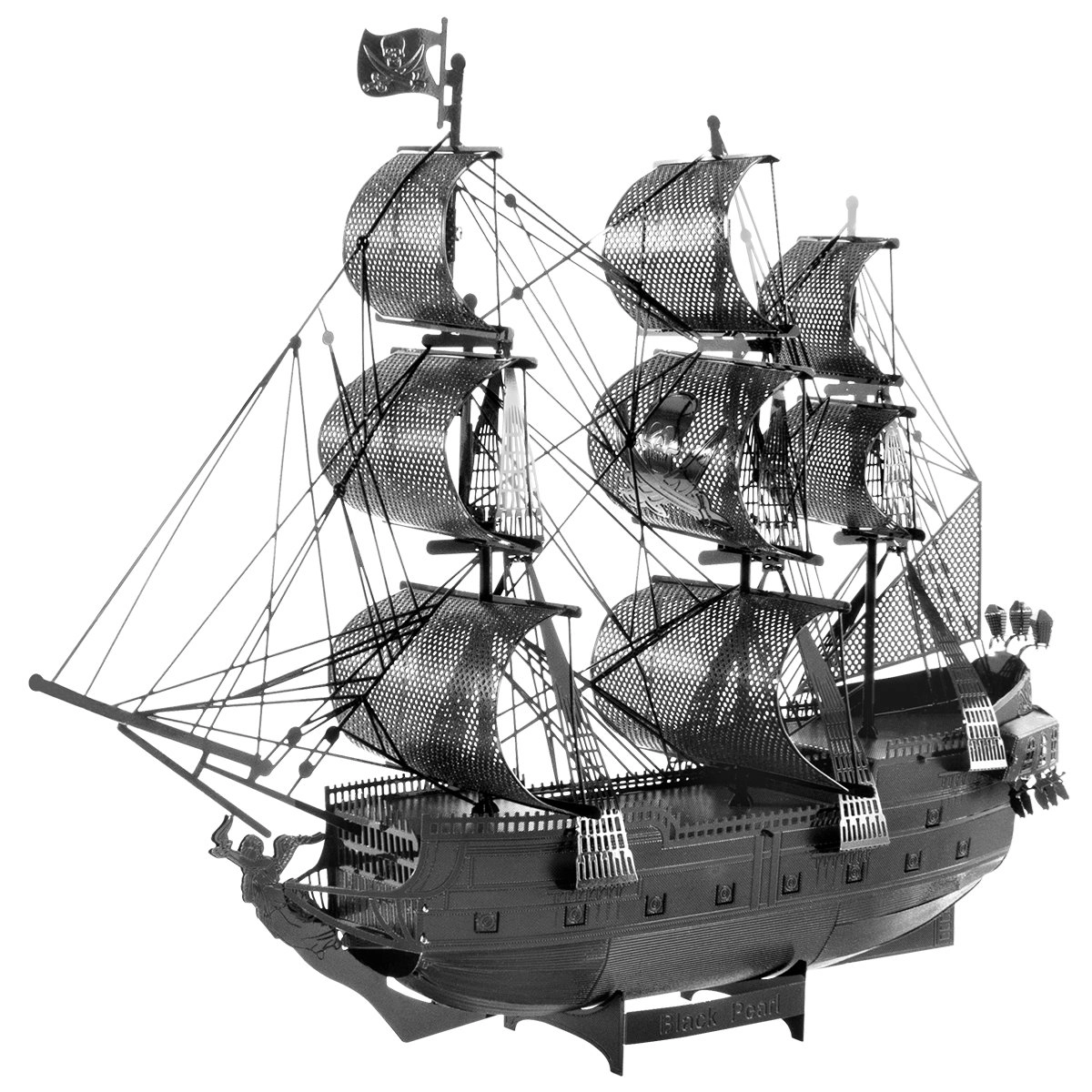 E-shop METAL EARTH 3D puzzle Black Pearl - Čierna Perla - čierna (ICONX)