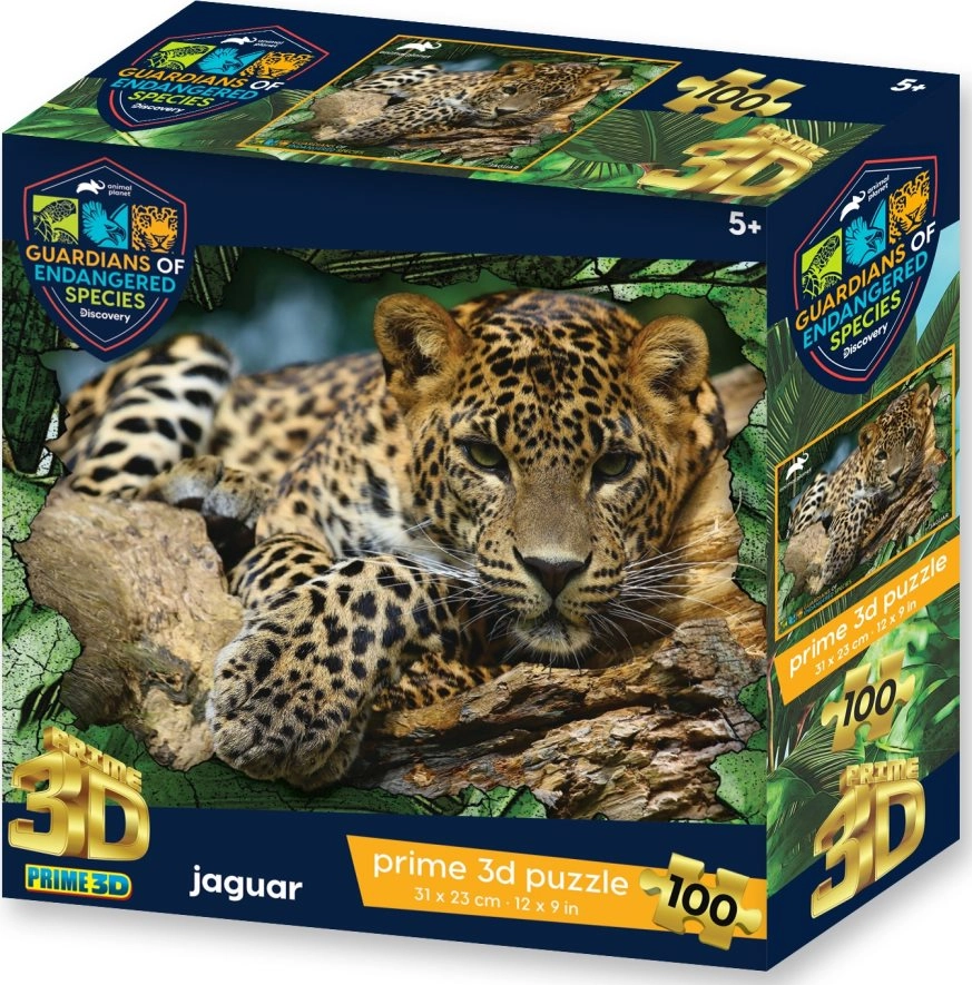 PRIME 3D puzzle GES Jaguar 100 ks