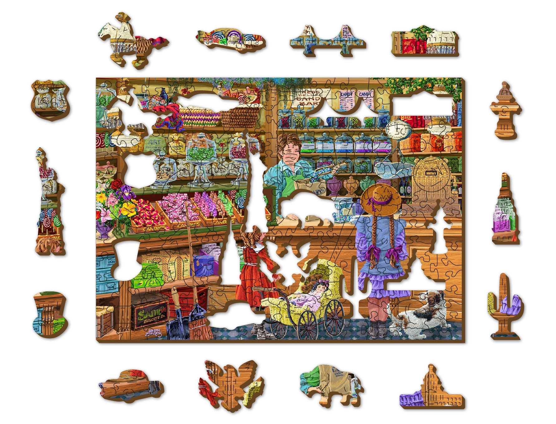 E-shop Wooden City Obchod dřevěné 200 dielov