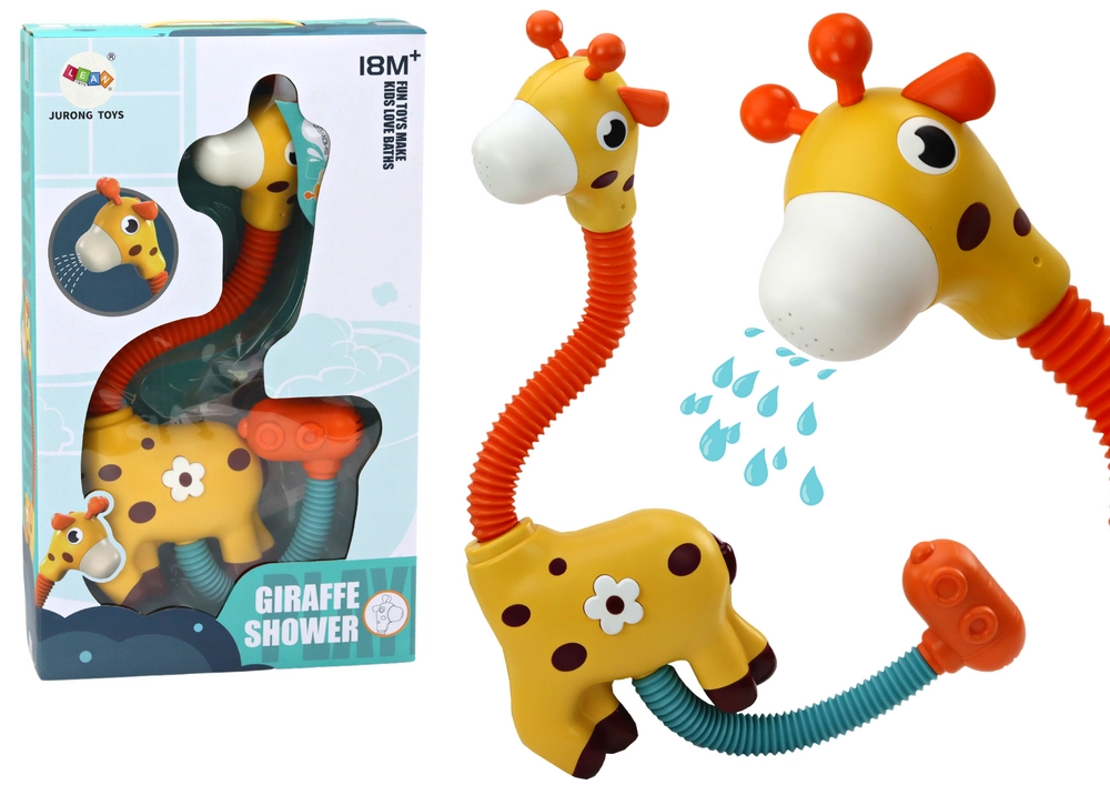 E-shop LEAN Toys Sprchový kút Žltá žirafa