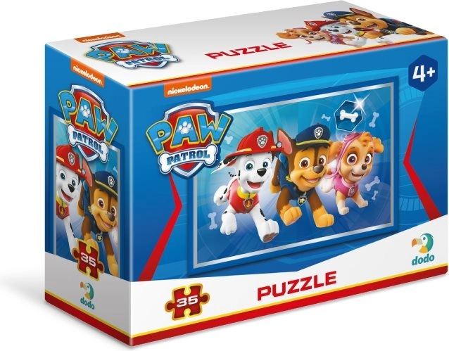 Puzzle Labková Patrola: Silná Trojka 35 dielikov