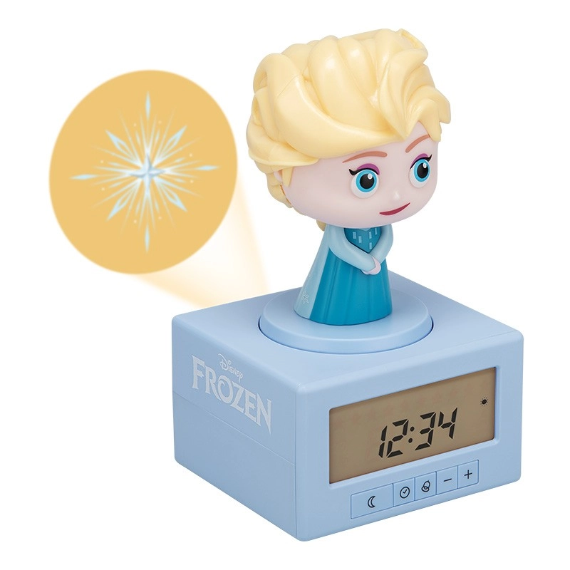 Svetiaci budík Frozen s Elsou