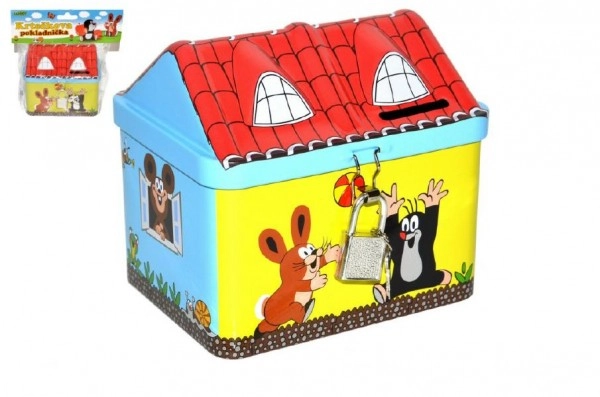 E-shop Wiky Pokladnička plechová domeček krtek