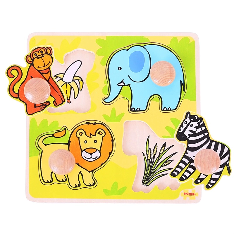 E-shop Bigjigs vkladacie puzzle safari