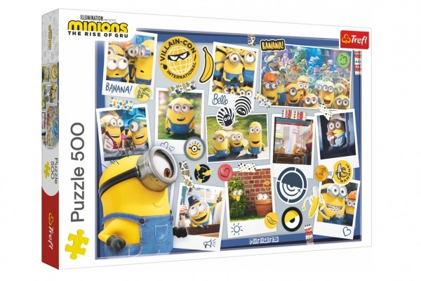 E-shop TREFL Mimoni: Bláznivá foto kolekce 500 dielov
