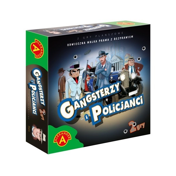 E-shop Gangstri a policajti – napínavá rodinná stolová hra ALEXANDER