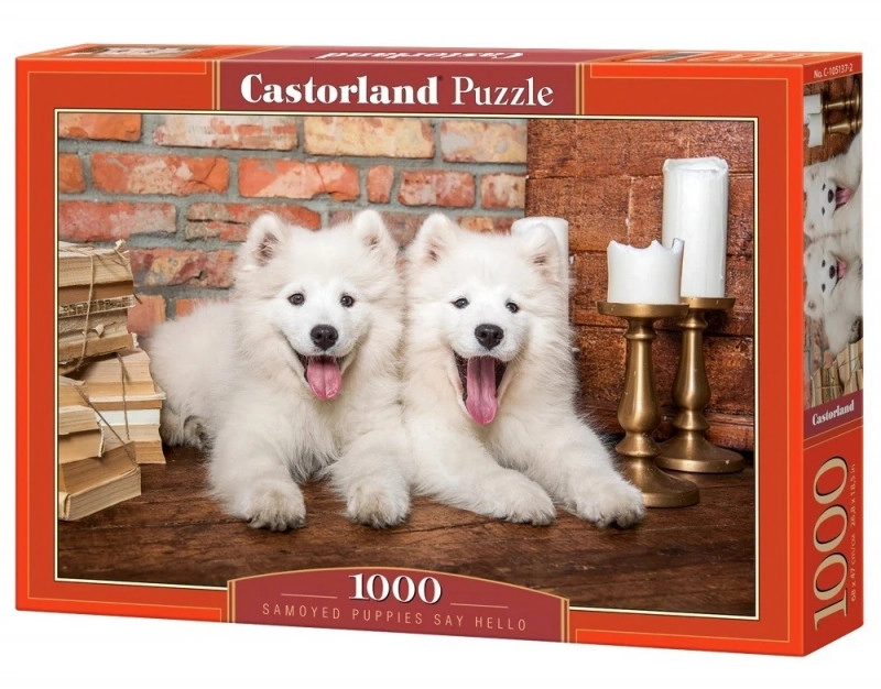 E-shop CASTORLAND Štěňata samojeda 1000 dielov