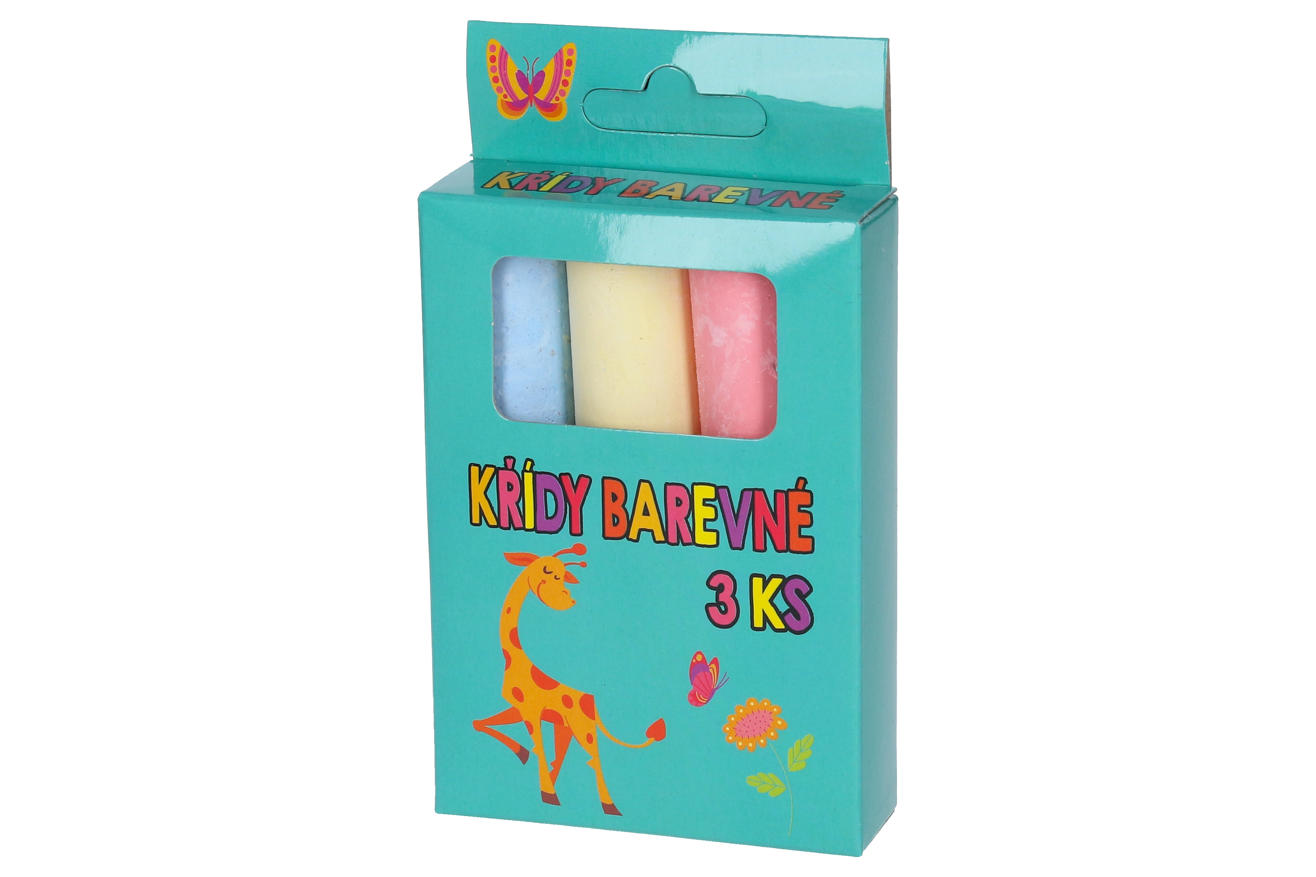 E-shop Wiky Kriedy chodníkové farebné 3ks WKW881606