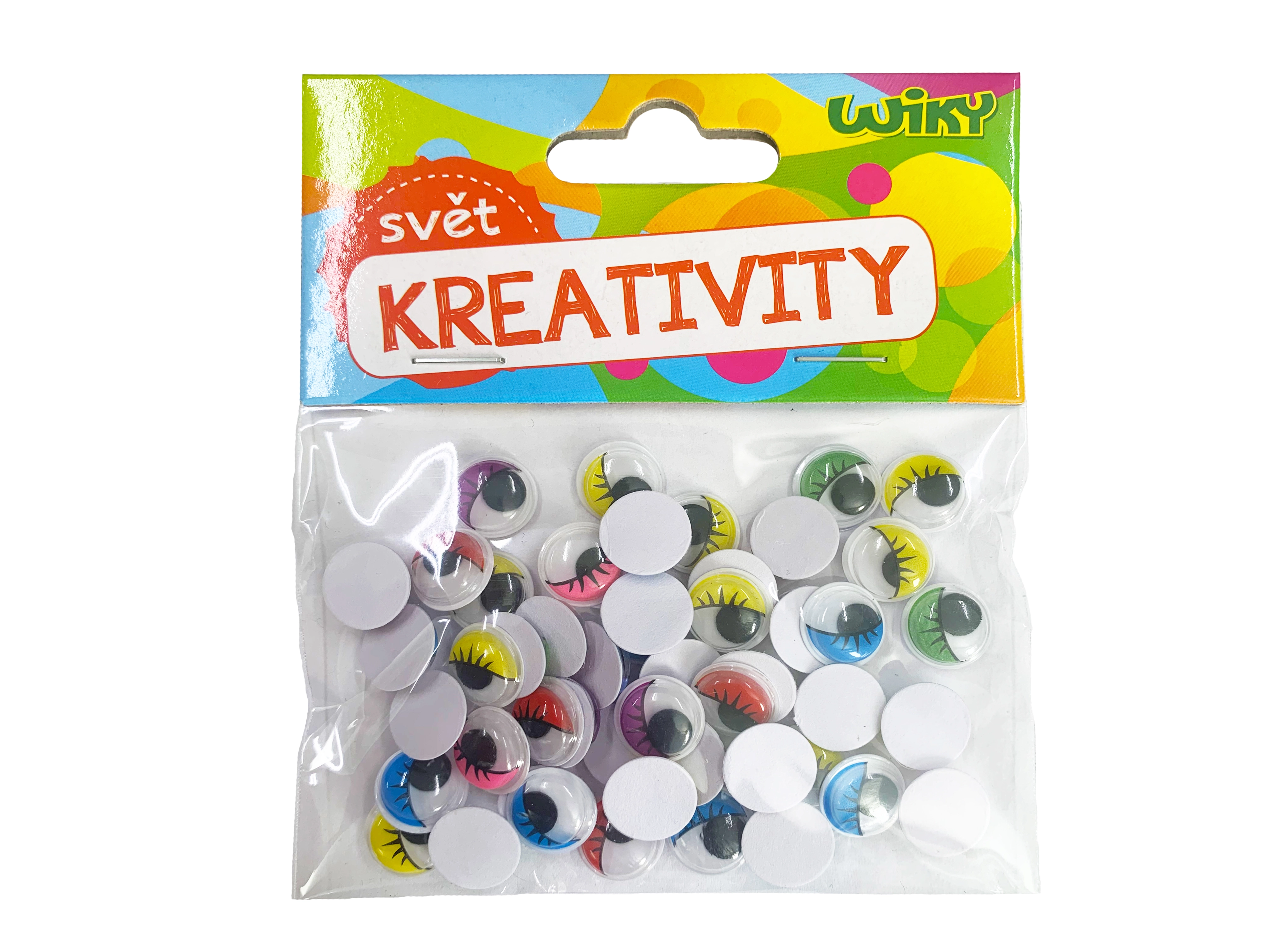 E-shop Farebné pohyblivé oči 12 mm
