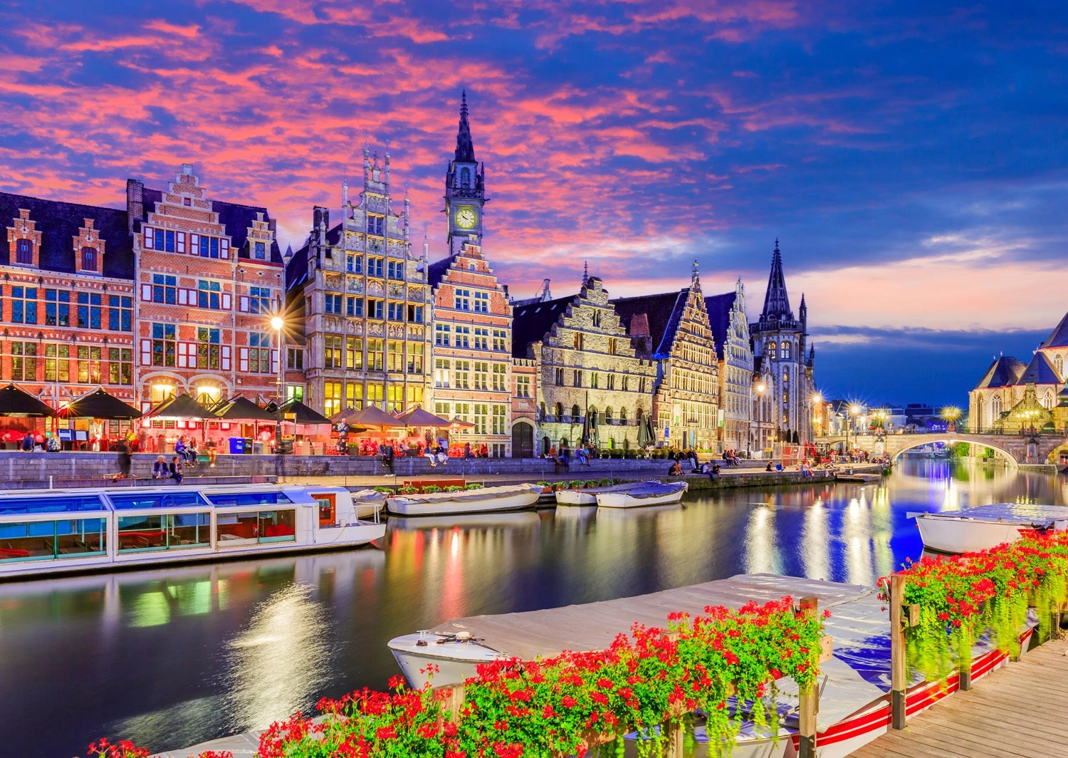 E-shop ENJOY Gent za soumraku Belgie 1000 dielov
