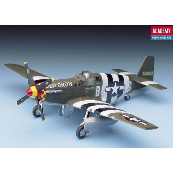 Academy Model Kit letadlo 12464 P-51B 36-12464 1:72