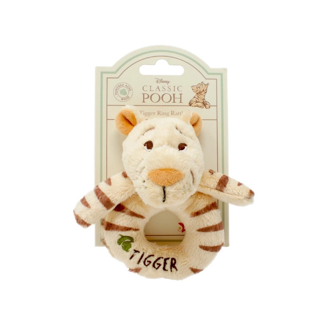 E-shop Rainbow Plyšová hrkálka Tiger