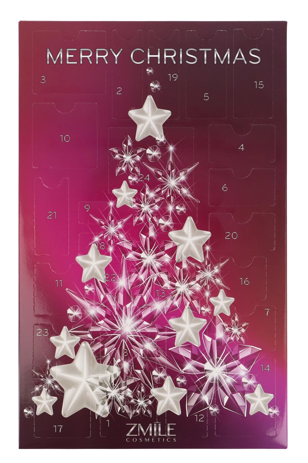 Adventný kalendár Zmile Cosmetics "Crystal Christmas Tree"