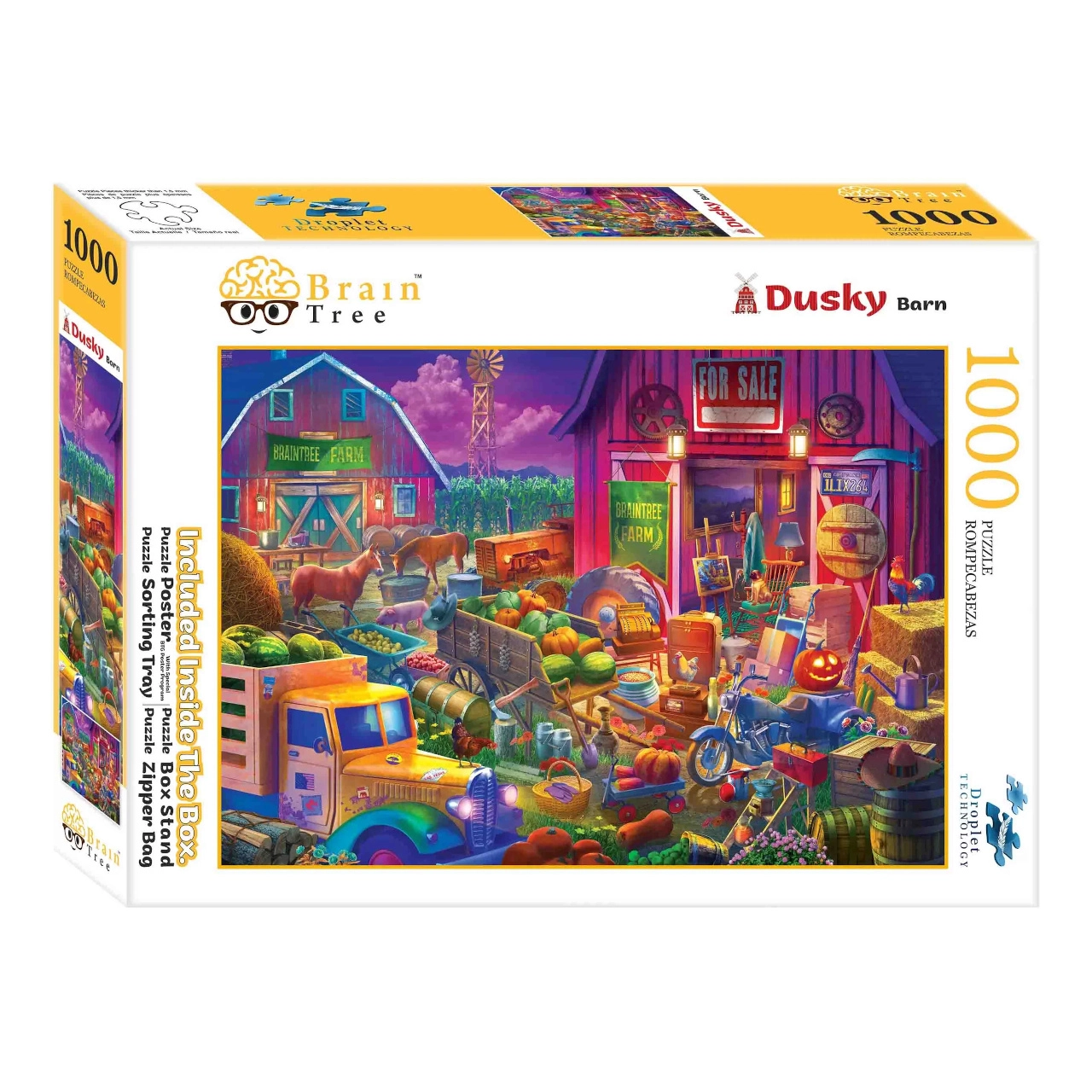 E-shop Puzzle Brain Tree Súmrak na dvore (1000 dielikov)