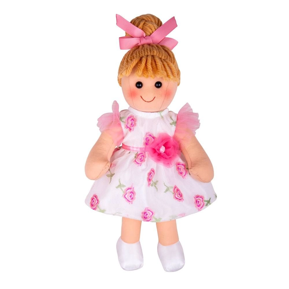 E-shop Bigjigs Toys Látková Megan 34 cm