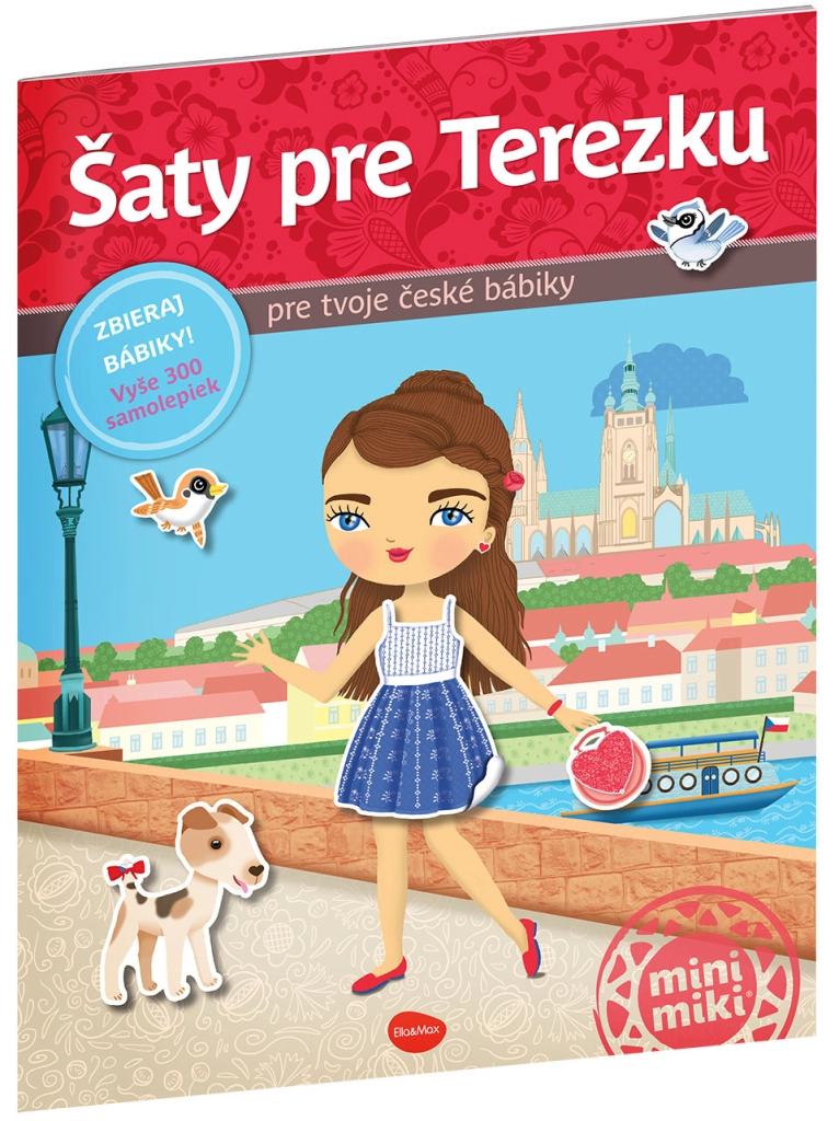 E-shop Šaty pre Terezku - Kniha nálepiek