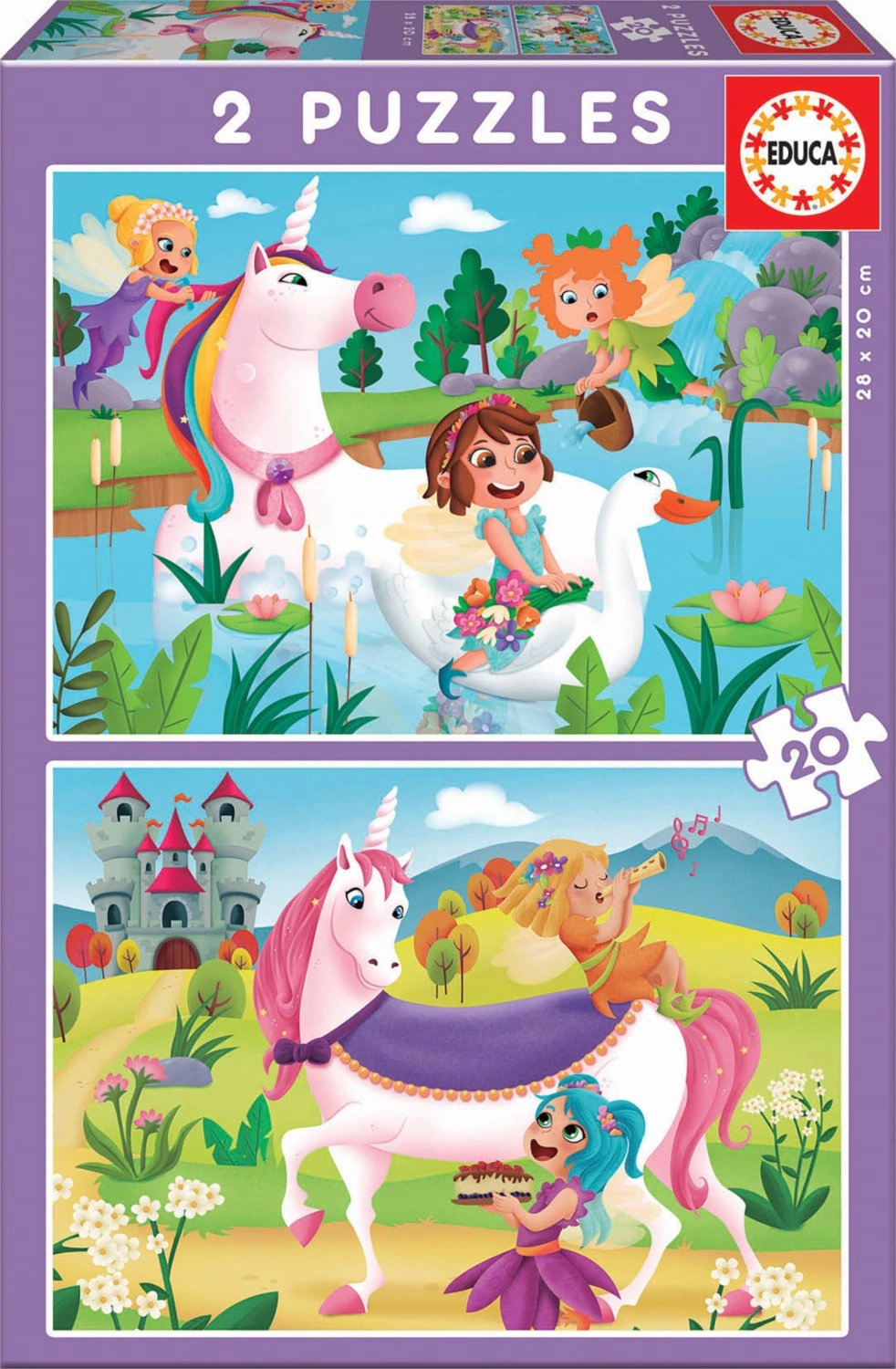E-shop Educa Unicorns 20 dielov
