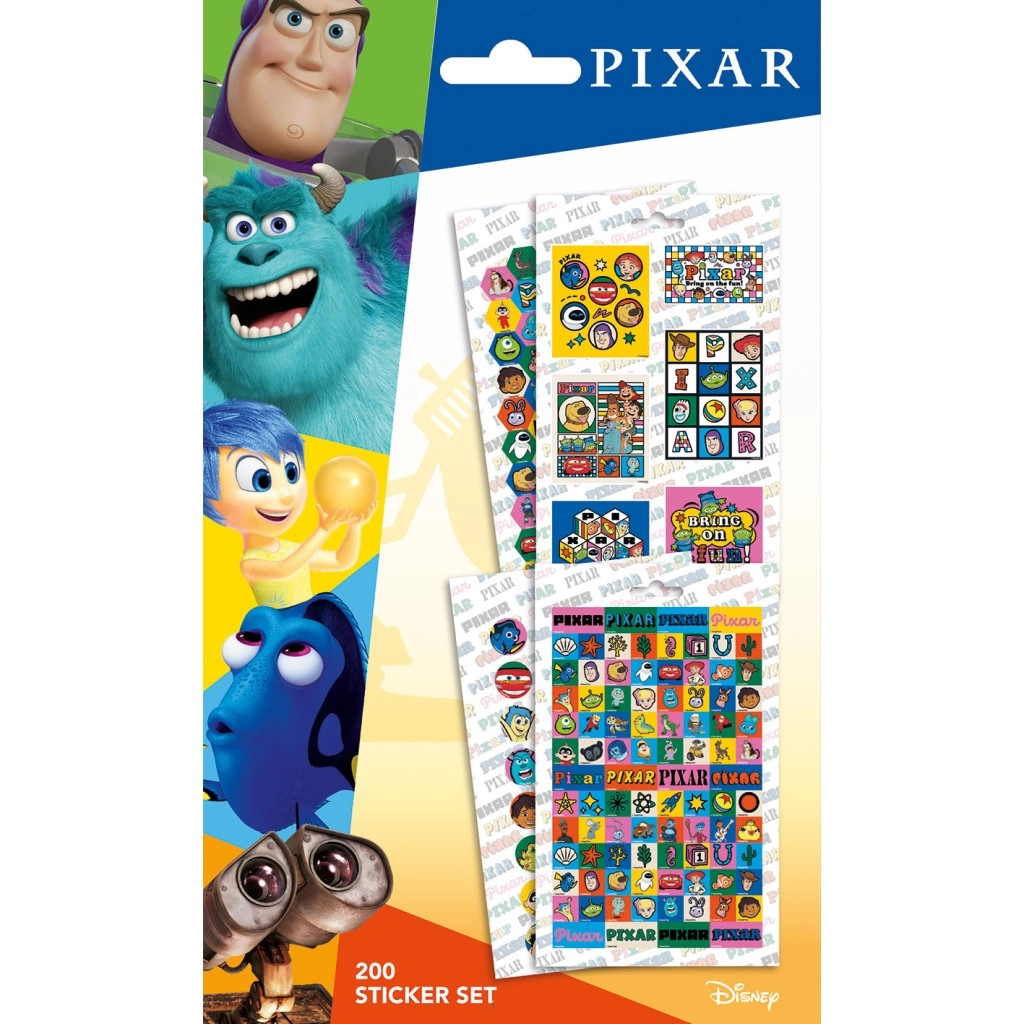E-shop Samolepky Pixar set 200 ks