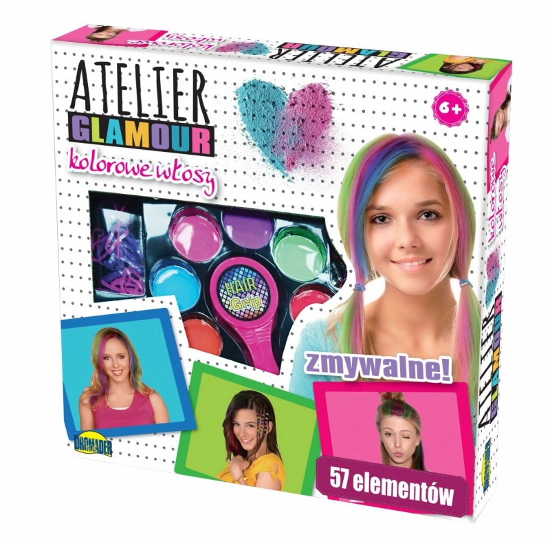 E-shop Kozmetická sada Atelier Glamour Farebné vlasy