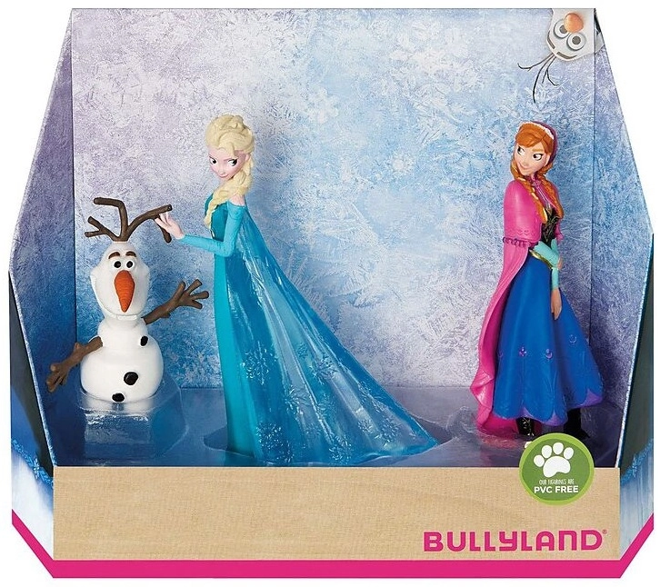 E-shop Sada figúrok na tortu 3 kusy Frozen - Bullyland