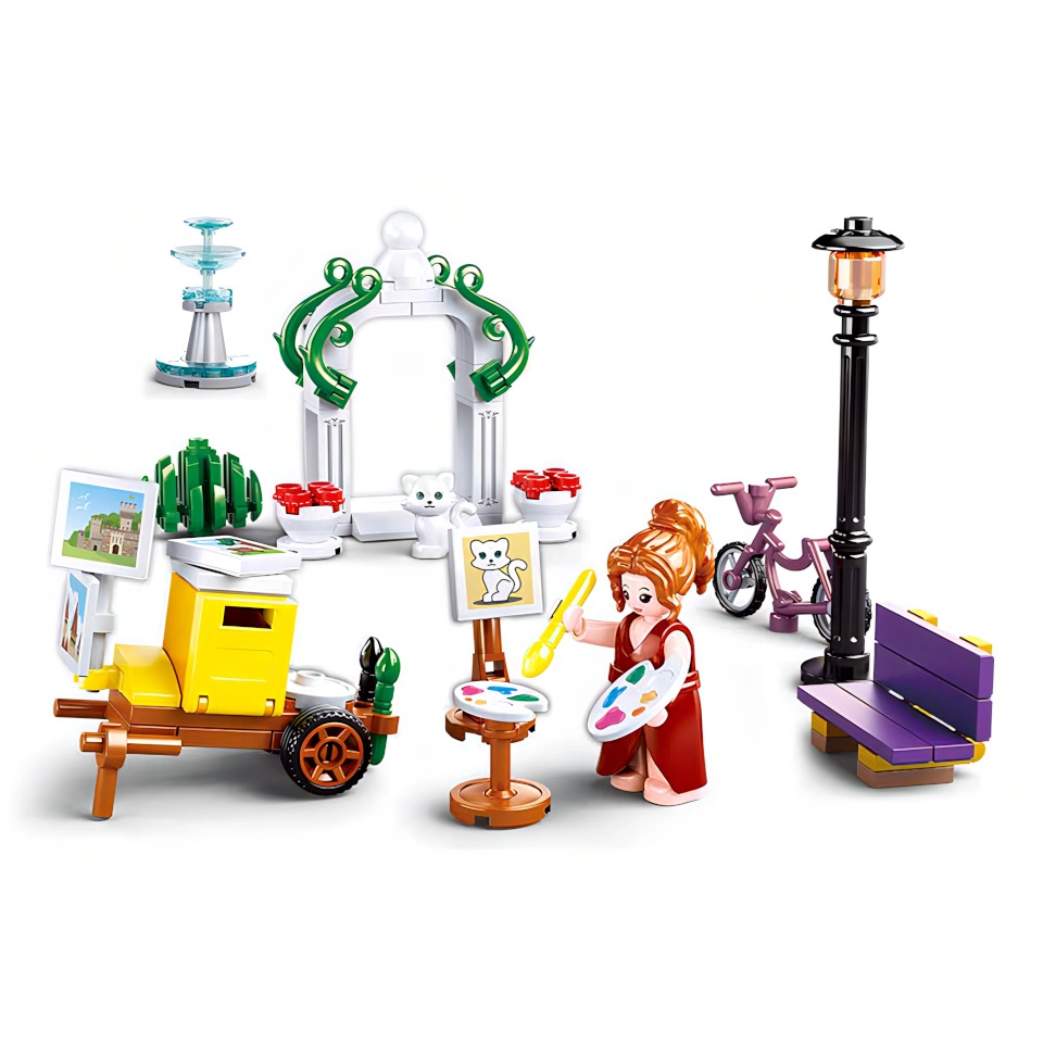 E-shop Sluban B0869 Maliarka v parku