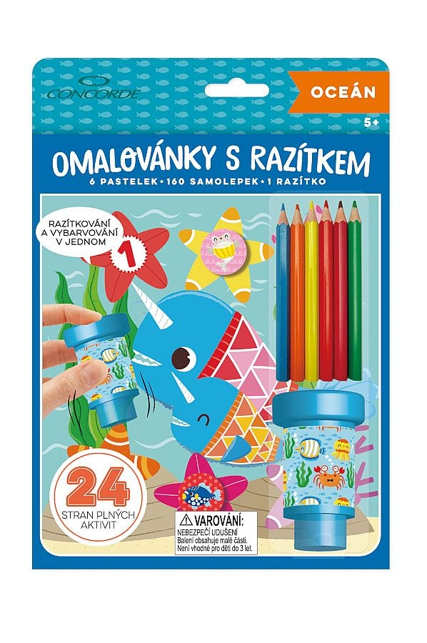 E-shop Omaľovánky s pečiatkou CONCORDE Oceán