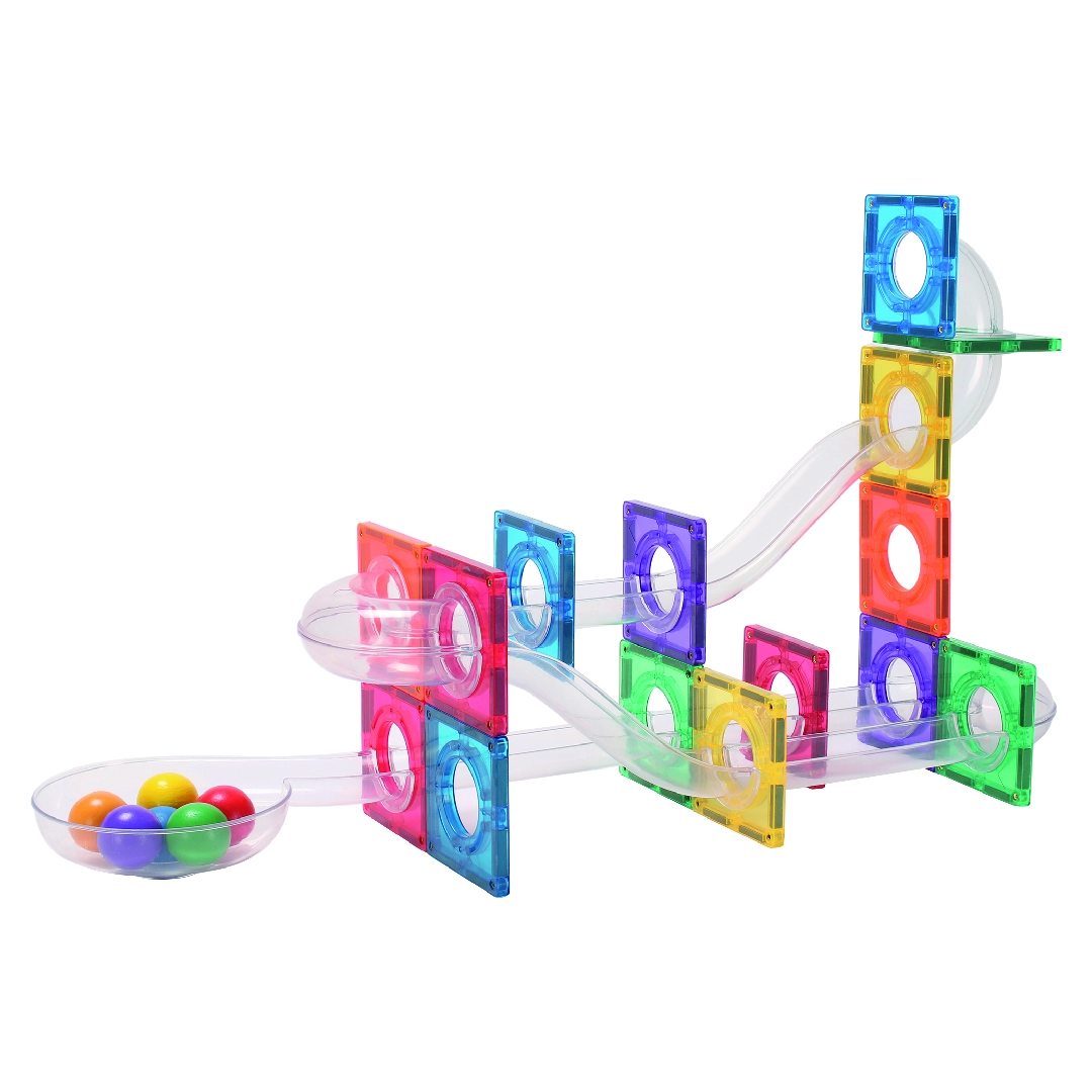 E-shop Cleverclixx magnetická guľôčková dráha Compact Pack Intense 60 dielikov