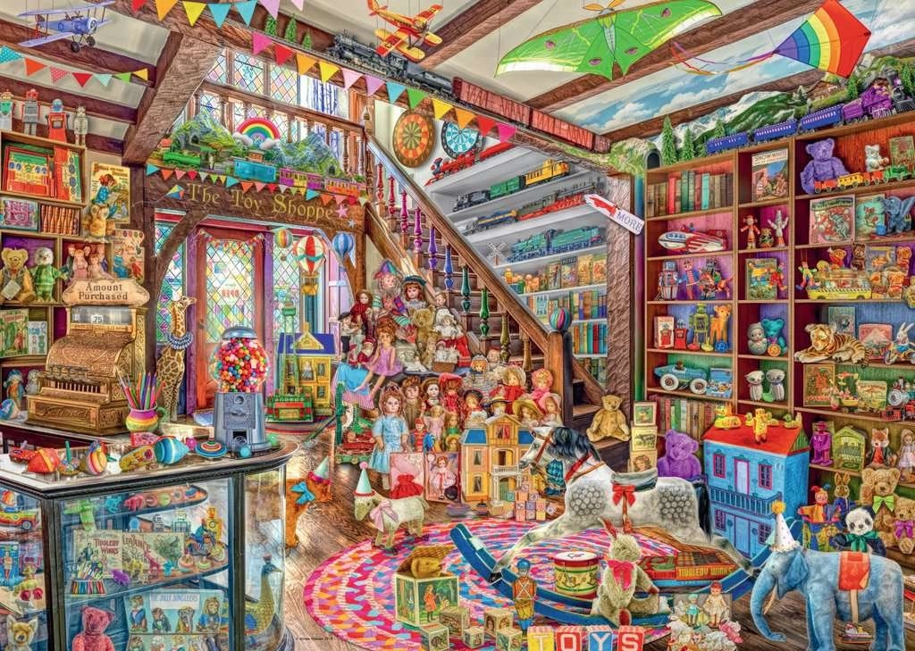 E-shop RAVENSBURGER Fantastické hračkářství 1000 dielov