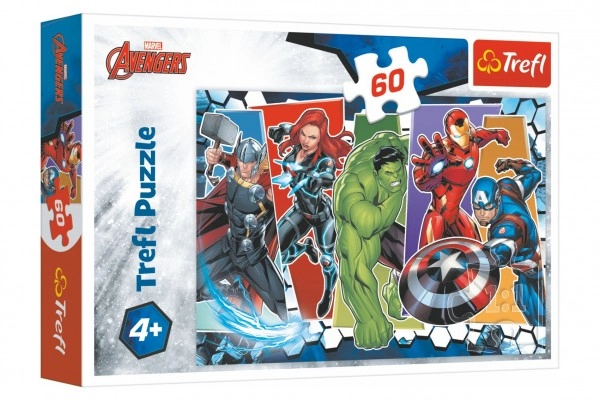 E-shop Puzzle 60 dielikov - Nezničiteľní Avengers Trefl