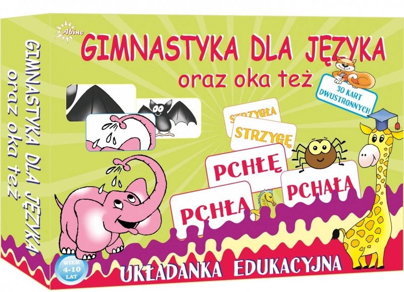 E-shop Gimnastyka dla języka – logopedická a pamäťová hra pre deti