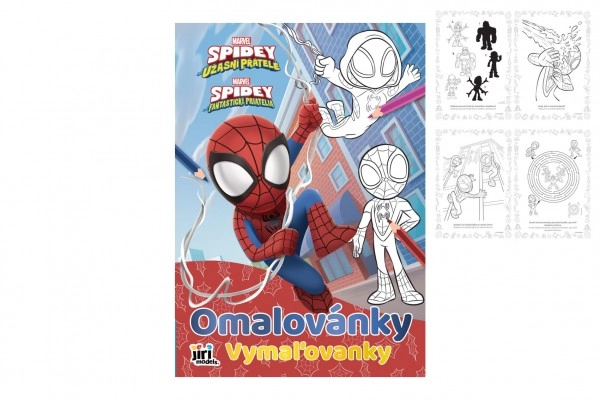 Omalovánky A4 Spidey