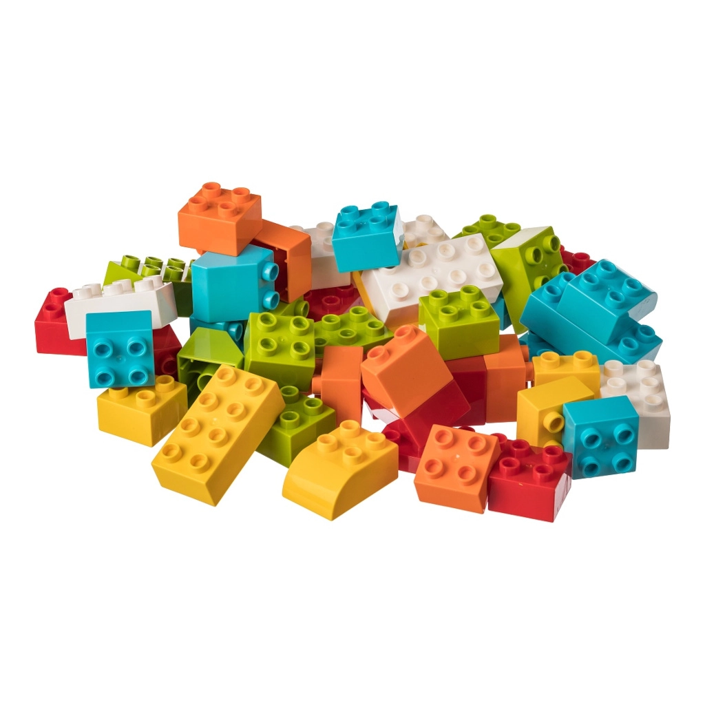 E-shop L-W Toys Stavebnice pro nejmenší stavitele KOSTKY 50 ks