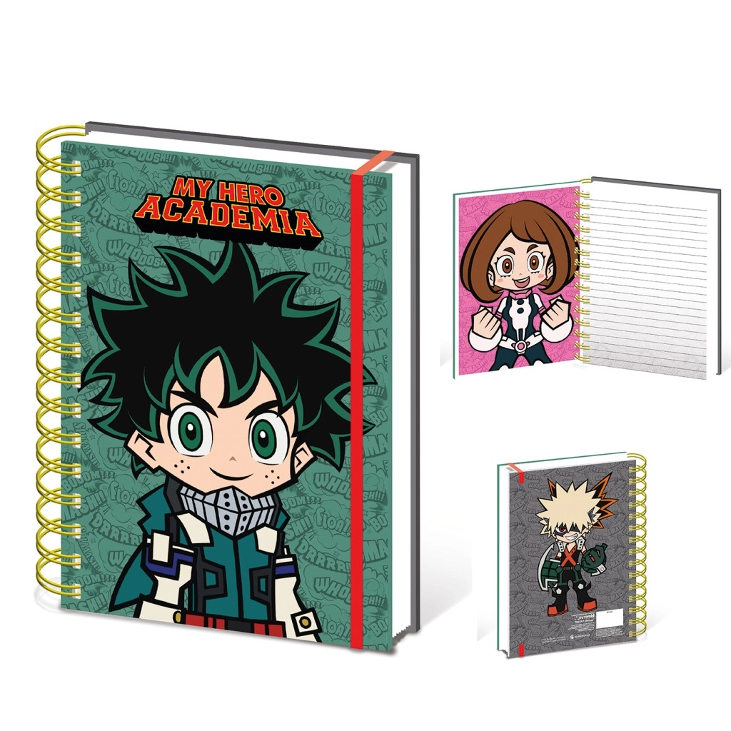 E-shop Chibi My Hero Academia Blok krúžkový A5