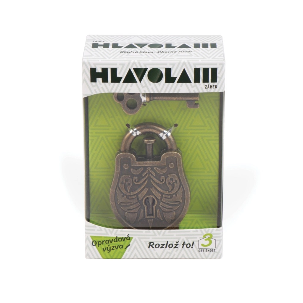 E-shop Kovový hlavolam Zámok