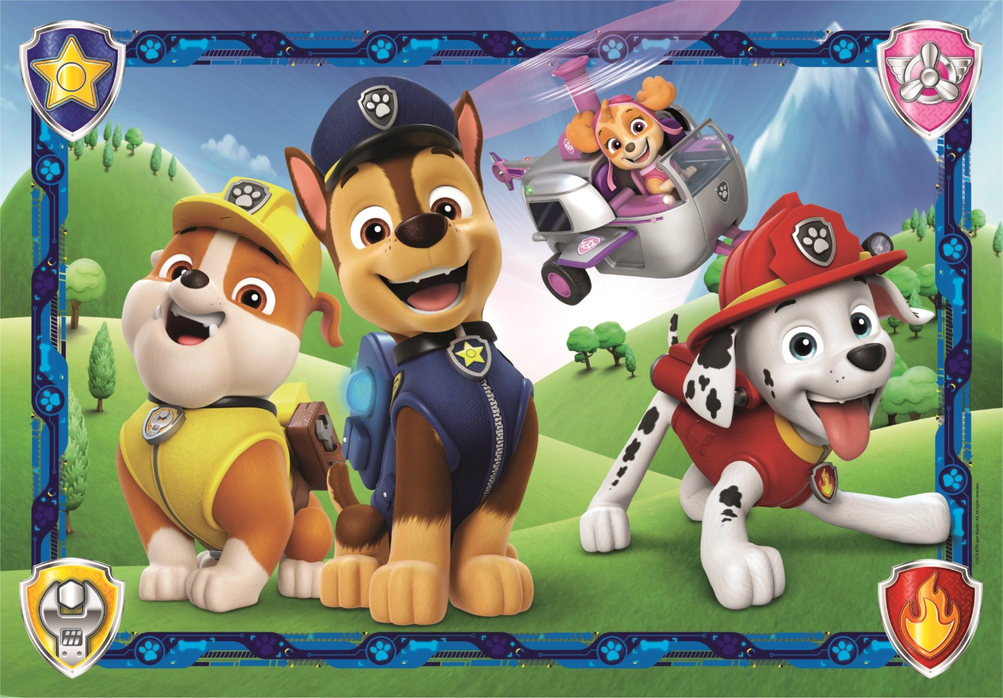 E-shop CLEMENTONI Puzzle Tlapková patrola 104 dielikov