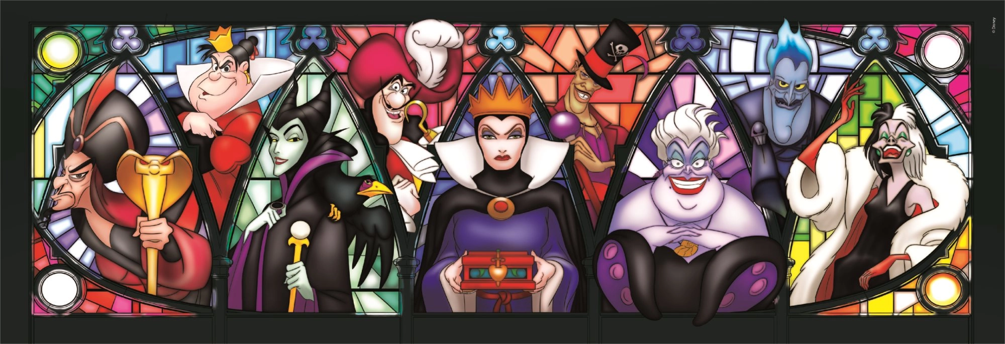E-shop CLEMENTONI Panoramatické Disney padouchové 1000 dielov