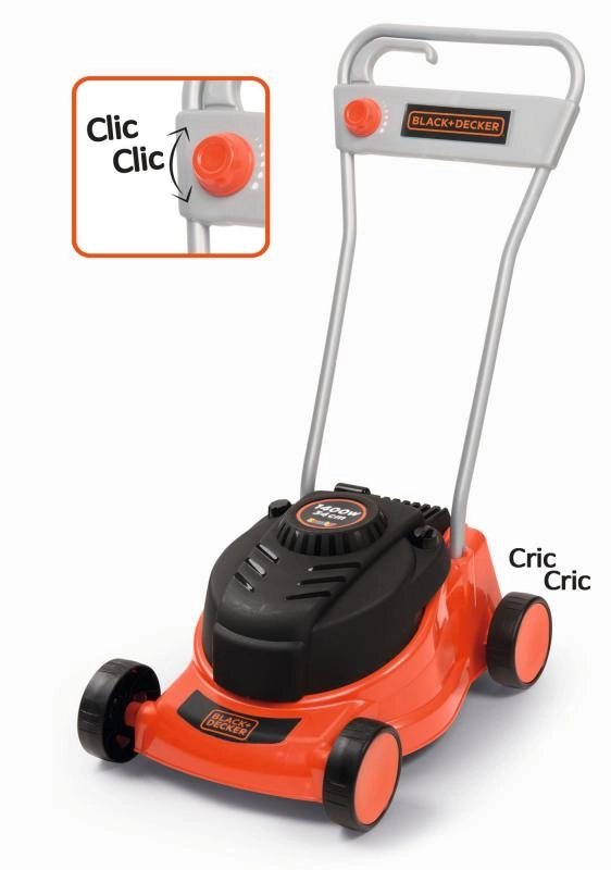 E-shop Detská kosačka na trávu Black+Decker od Smoby