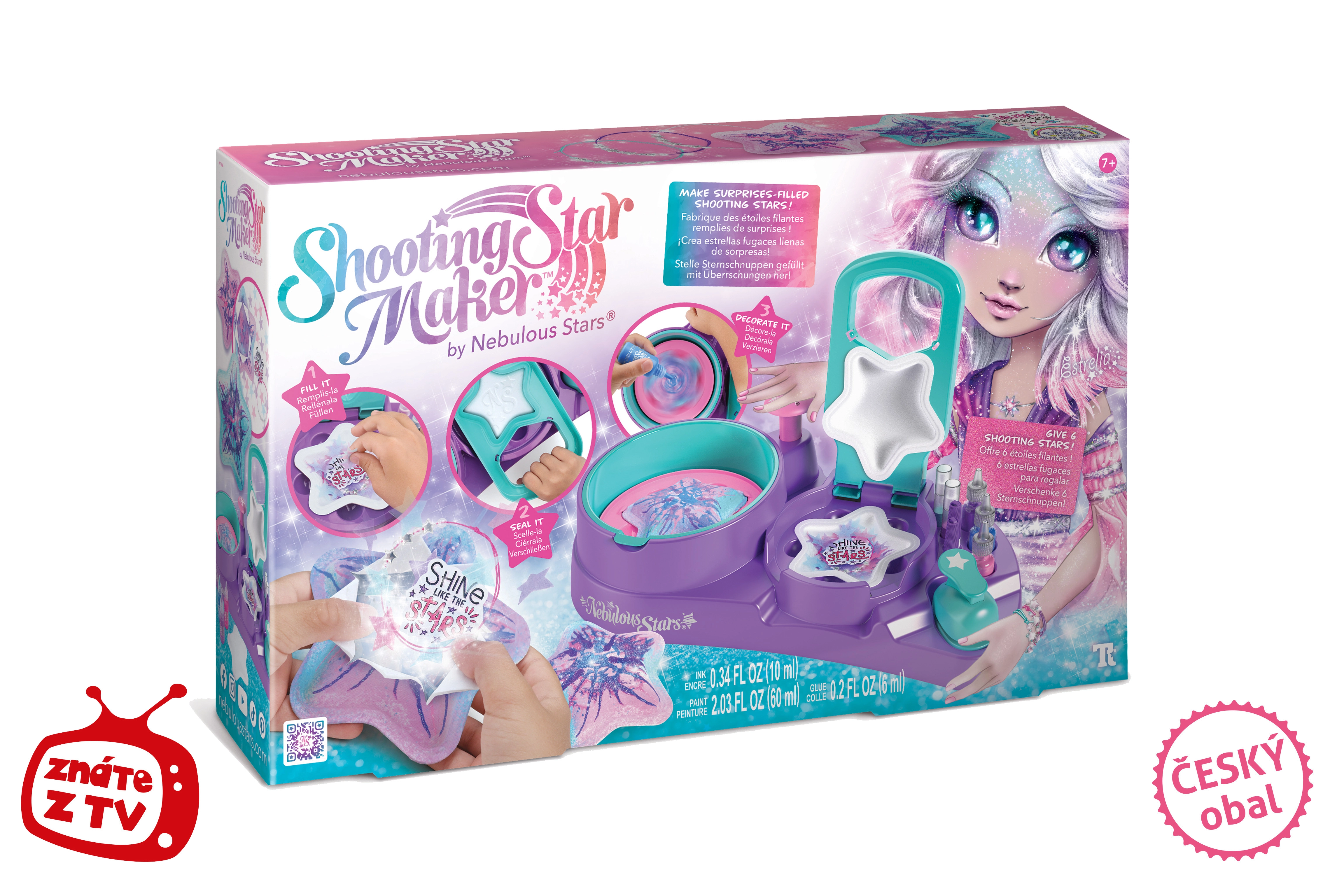 E-shop Nebulous Stars Vytvorte si vlastné padajúce hviezdy český obal W029764