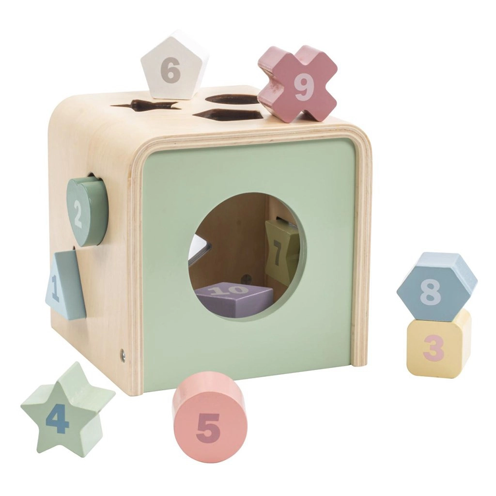 Montessori vkladačka s tvarmi Baby Mix