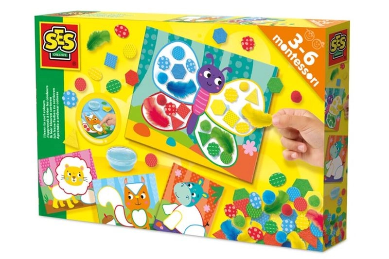 SES CREATIVE Kreativní sada Kreativní barvy a materiály 14062