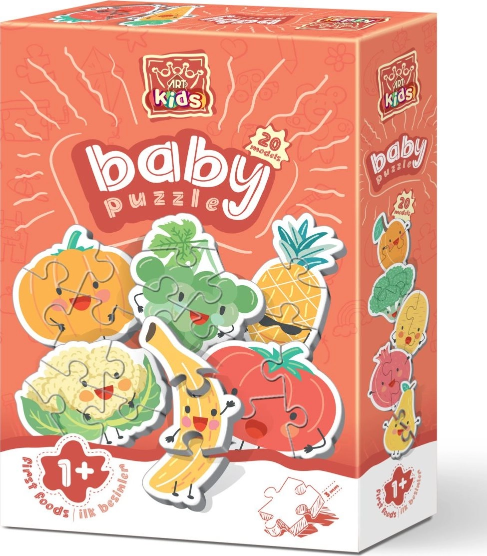 E-shop ART Baby Ovocie a zelenina 2-4 dielov