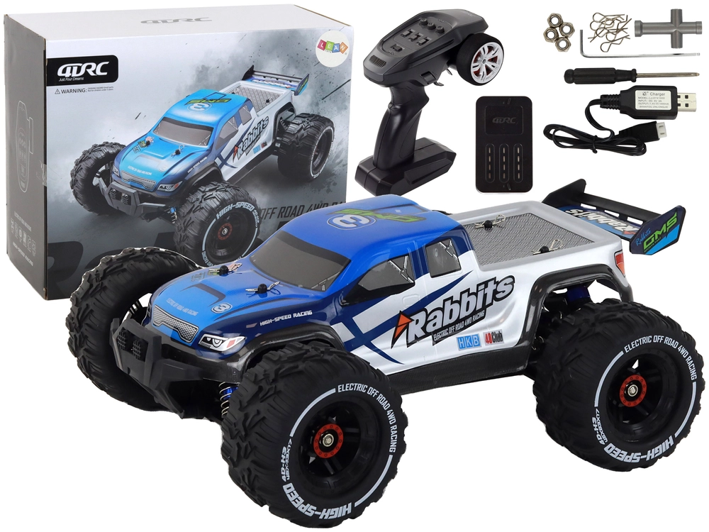 E-shop RC terénne auto RABBITS 4x4 modré 2.4G