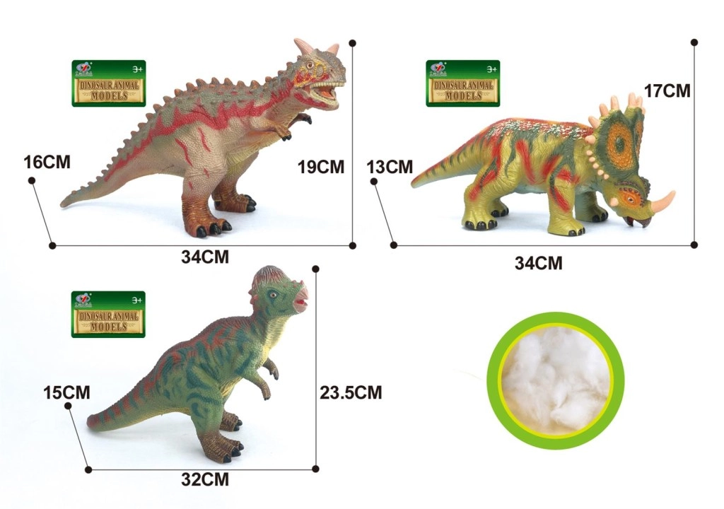 E-shop Mäkký dinosaurus 34 cm