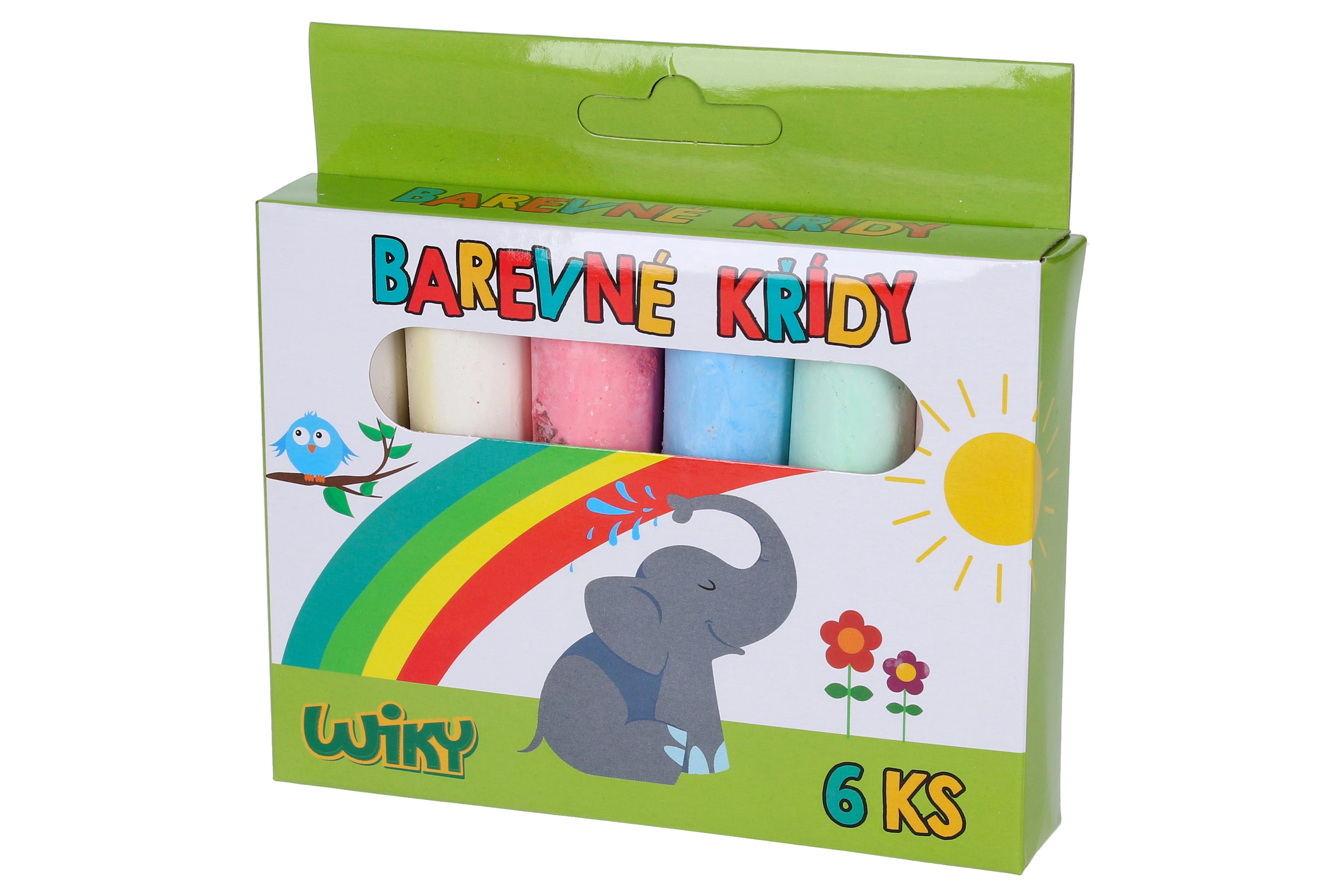 E-shop Farebné chodníkové kriedy 6 ks