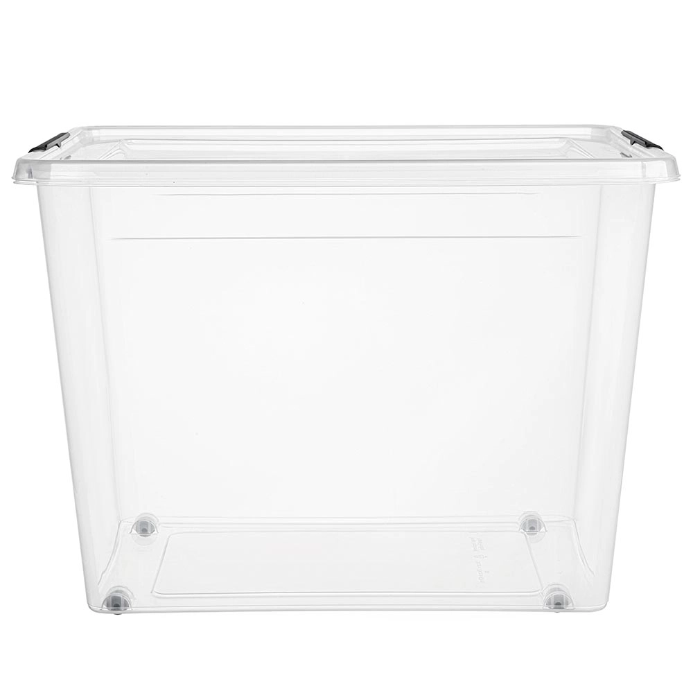 E-shop SimpleStore úložný box s vekom na kolieskach 80 l