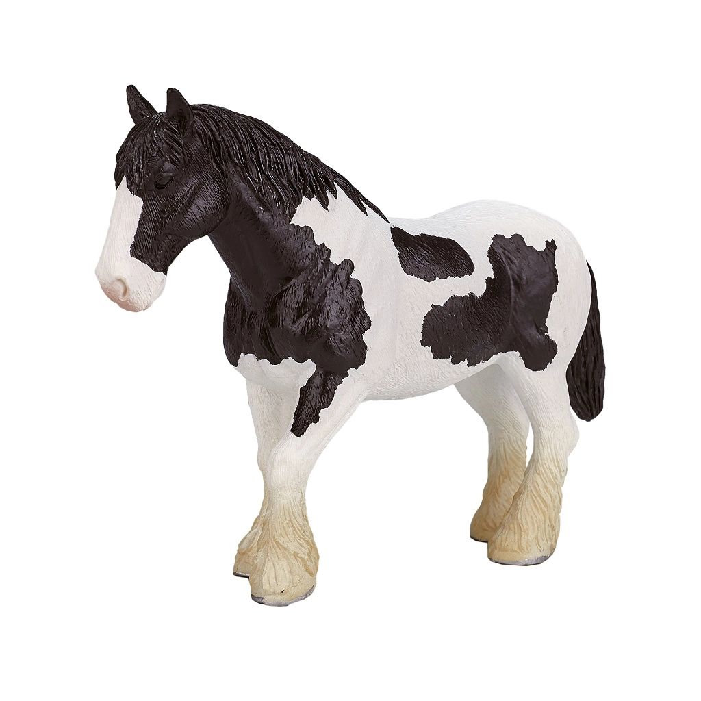 E-shop Animal Planet Clydesdaleský kôň čiernobiely