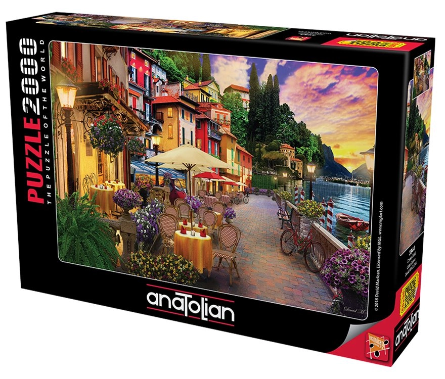 E-shop ANATOLIAN Puzzle Jazero Como 2000 dielikov